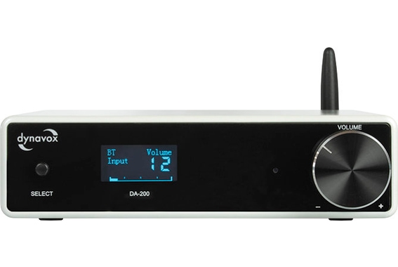 Dynavox DA-200 Amplificateur Avec USB-DAC Blanc image 3