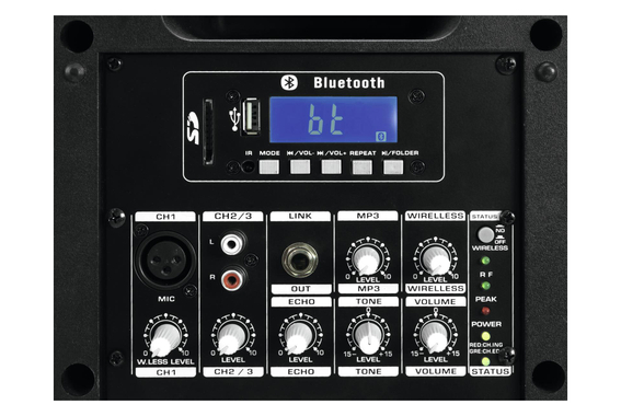 Omnitronic WAMS-065BT Wireless Aktivbox im SET mit Akku  - Retoure (Zustand: sehr gut) image 3
