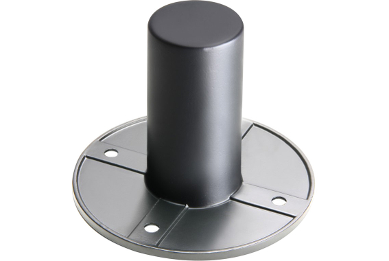 Adam Hall SM 702 Flangia Per Casse In Alluminio Set 2 Pezzi image 3