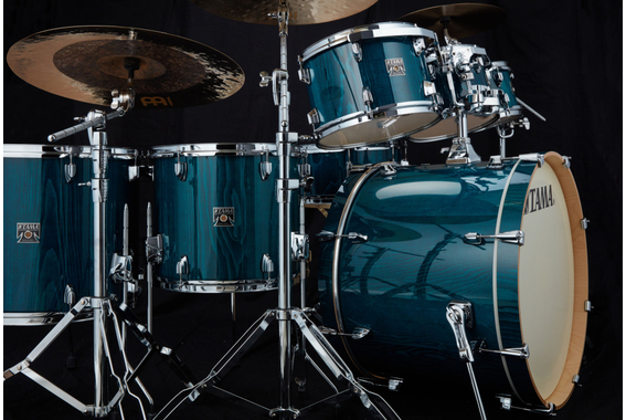 Tama CL52R-PGHP Superstar Classic Drumkit Gloss Sapphire Lacebark Pine image 3