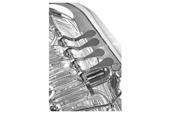 Lechgold BT-14/5S Bb-Tuba versilbert  - Retoure (Zustand: gut) image 3