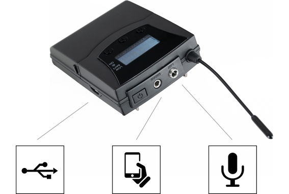 Pronomic Silent Guide V2 Set Conferenza image 3