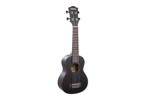 Cascha Premium Mahogany Sopran Ukulele Set Noir image 3