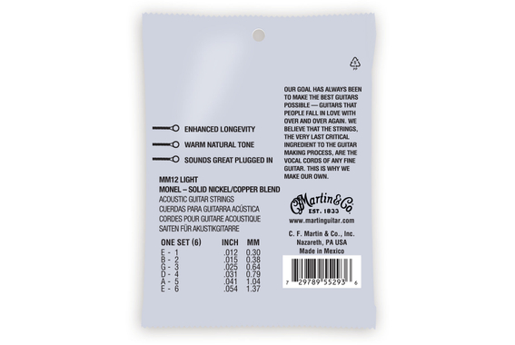 Martin Guitar MM-12 - Pack De 3 image 3