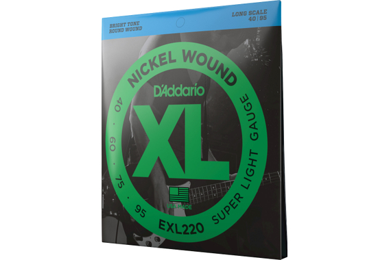D'Addario EXL220 Super Light 3x Set image 3