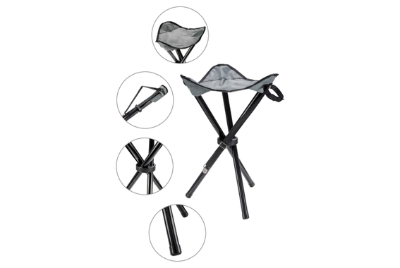 Tabouret Pliable Trépied Stagecaptain TP-345 GY image 3