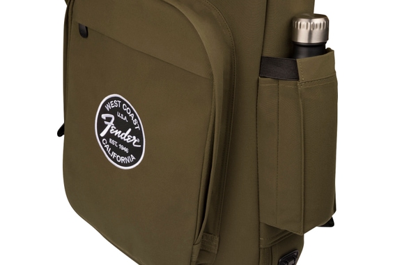 Fender Troubadour Electric Guitar Gig Bag Olive image 3