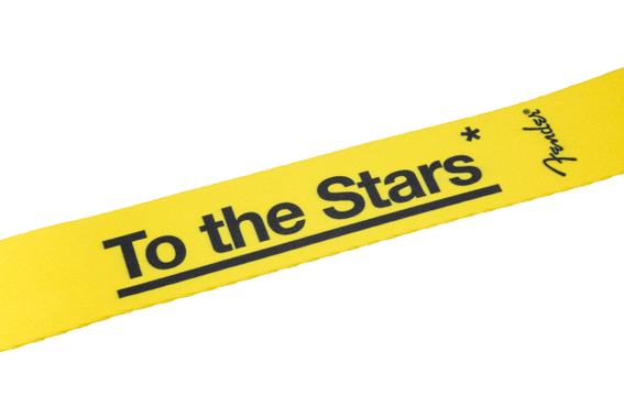 Fender Tom DeLonge To The Stars Strap Graffiti Yellow image 3