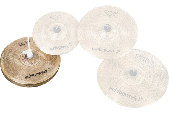 Schlagwerk CHH12 Cajon HiHat 12" Piatti image 3