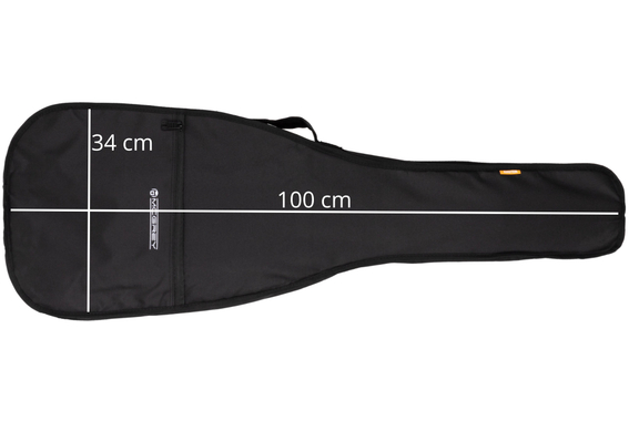 McGrey EGEB-1222BK Elektrische Gitaar Tas Zwart image 3