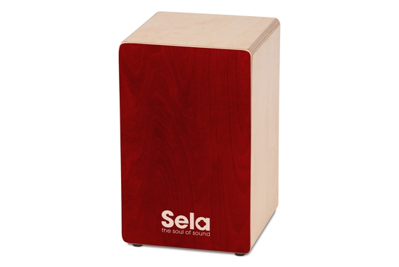 Sela SE 165 Primera Cajon Red Set incl. Cajon Gigbag image 3