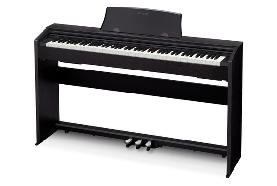 Casio PX-770 BK Privia Piano Numérique Noir Set incl. Banc, Casque & Méthode image 3