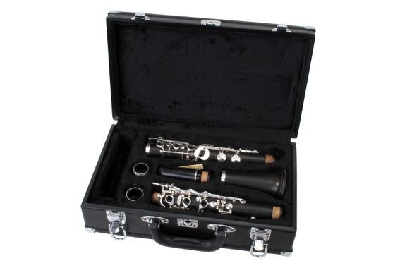 Classic Cantabile CL-20 Clarinetto in Sib, Sistema Tedesco, Set in Legno Naturale image 3