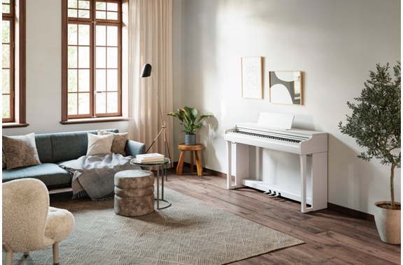 Yamaha CLP-825 WH Piano Digital Blanco Mate image 3