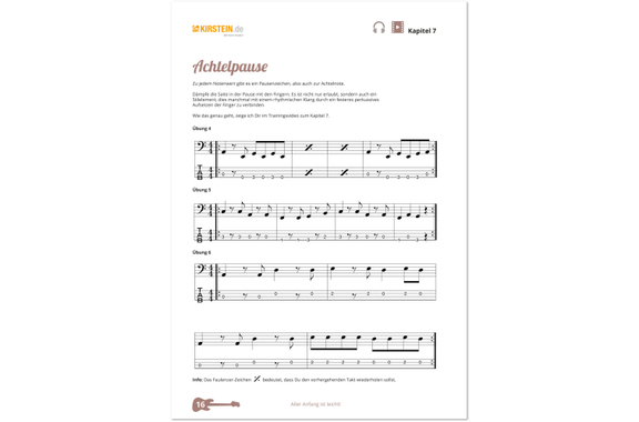 Michael Christoph "¡Todo Comienzo Es Fácil!" Escuela de Bajo + Descargas Playalong image 3