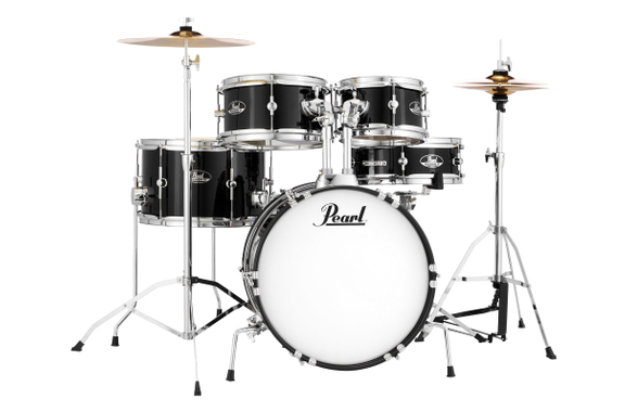 Pearl RSJ465C/C31 Roadshow JR Drumkit Jet Black image 3