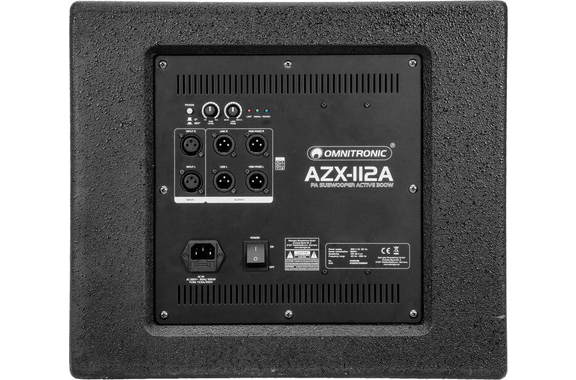 Omnitronic AZX-112A Subwoofer PA 300W image 3