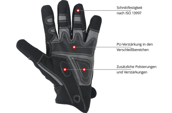 Stagecaptain RGL-5F Rigger Handschoenen Maat XL image 3