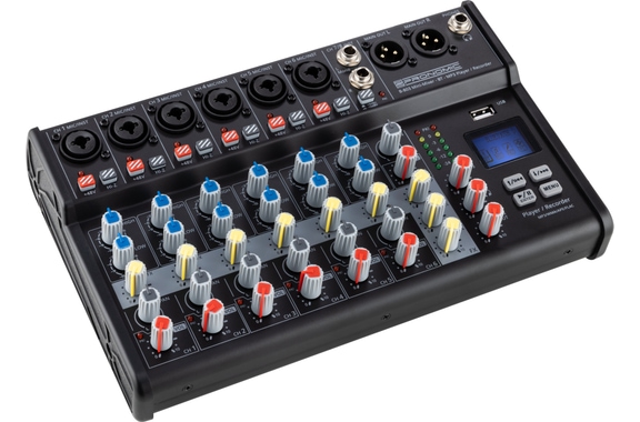 Pronomic B-803 Mini Mixer with Bluetooth and USB Recording image 3