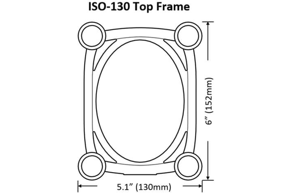 IsoAcoustics ISO-130 Paire De Supports D'Isolation image 3