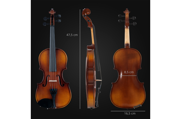 Classic Cantabile Student Violinset 1/4 image 3