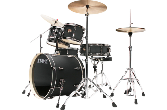 Tama IP50H6WBN-BOB Imperialstar Drumkit Blacked Out Black image 3