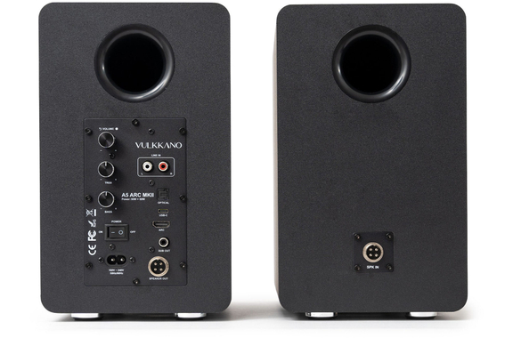 Vulkkano A5 ARC MkII Altavoces Activos Negros image 3