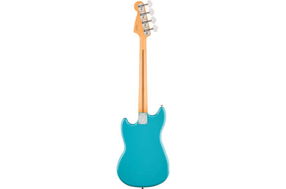 Fender Player II Mustang Bass PJ RW Aquatone Blue image 3