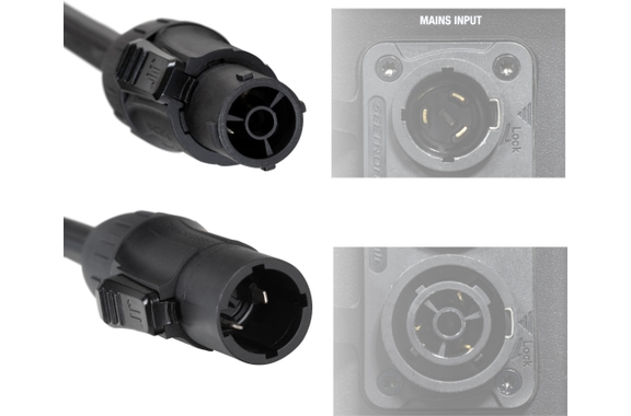 Pronomic XANA L-118 SA Verbindungskabel Power Twist image 3