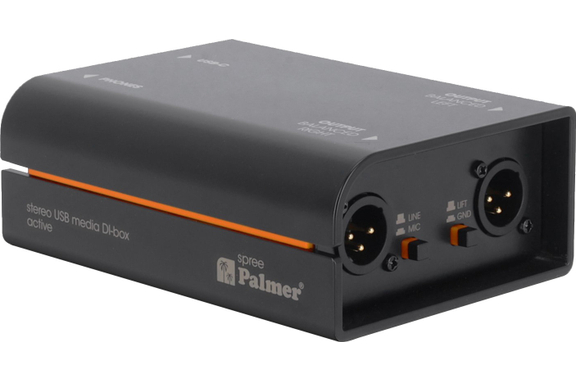 Palmer River Spree USB-C XLR Stereo-Media-DI-Box image 3