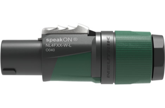 Neutrik NL4FXX-W-L Speakonstecker 4-polig image 3
