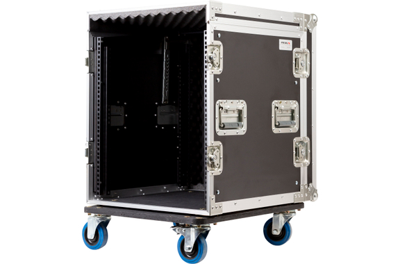 Proel SA12BLKM 12U/10U Combo Rack Case image 3