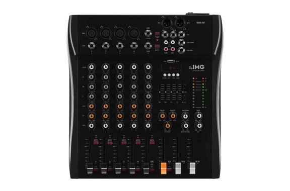 IMG Stageline MXR-60 USB Mixer with Bluetooth Set image 3