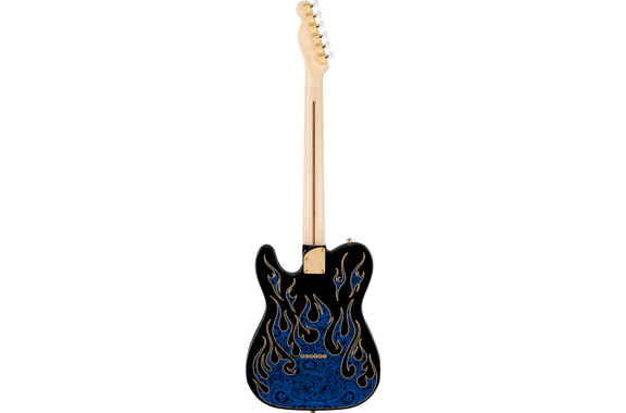 Fender James Burton Telecaster Blue Paisley Flames image 3