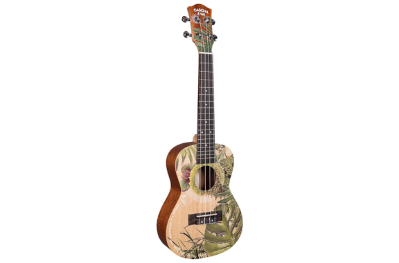 Cascha Art Series Konzert Ukulele Leafy  - Retoure (Zustand: gut) image 3