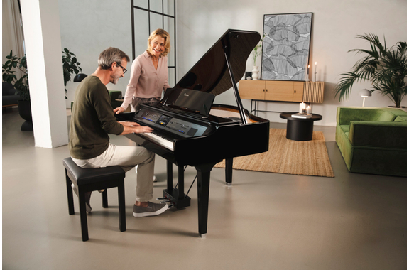 Yamaha CVP 909 GP Digitalflügel Schwarz Hochglanz image 3