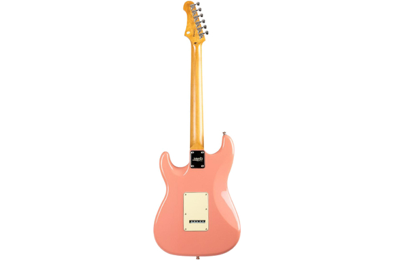Jet Guitars JS-300 Guitare Électrique Burgundy Pink Set image 3