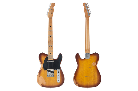 Rocktile Vinstage TL-RMAB Guitare Électrique Antique Burst image 3