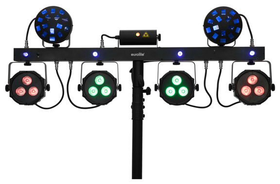 Eurolite LED KLS Laser Bar Next FX Licht + Stativ Set image 3