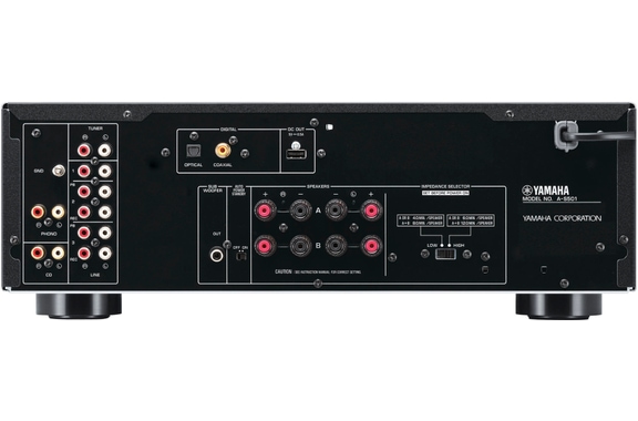 Yamaha A-S501 HiFi Stereo Versterker Zwart image 3