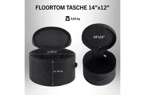Housse XDrum Pour Floor Tom 14" x 12" image 3