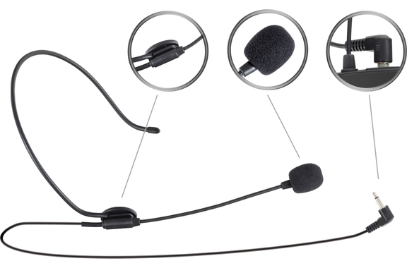 Pronomic SDH-100 Silent Guide Headset Mikrofon image 3