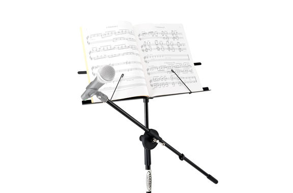 Classic Cantabile NSM-100 Music Stand with Microphone Boom image 3