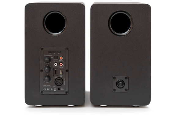 Vulkkano A6 HDMI ARC Altavoces Activos Negros image 3
