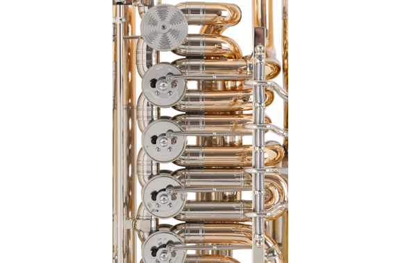 Miraphone F-Tuba 481 Elektra Ottone/Ottone Dorato 6-valvole image 3