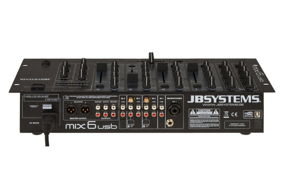 JB Systems MIX 6 USB  - Retoure (Zustand: wie neu) image 3
