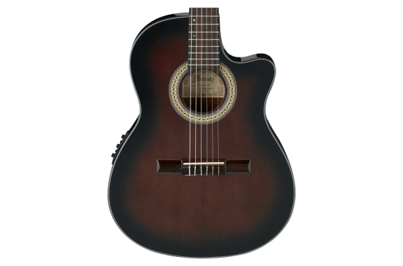 Ibanez GA35TCE-DVS Guitare Dark Violin Sunburst Set image 3