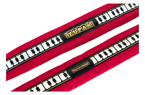Zupan Accordion Strap "Standard" Piano Design Red image 3