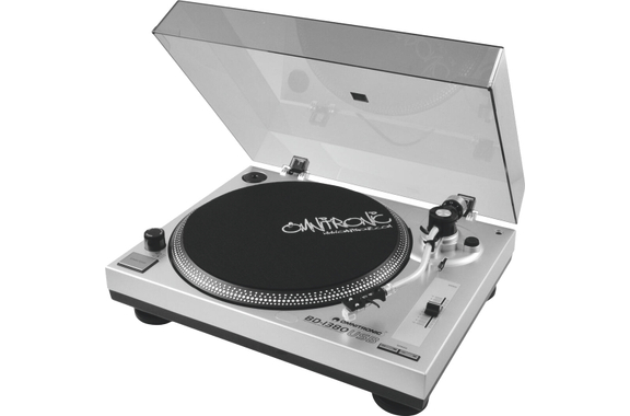 Omnitronic BD-1380 USB Turntable Silver image 3