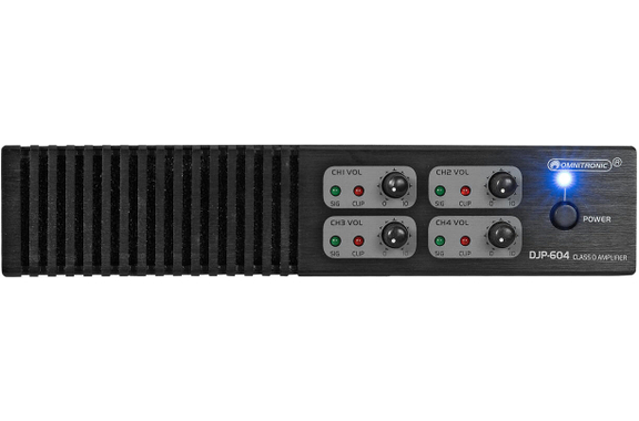 Omnitronic DJP-604 4-Channel Class-D Power Amplifier image 3